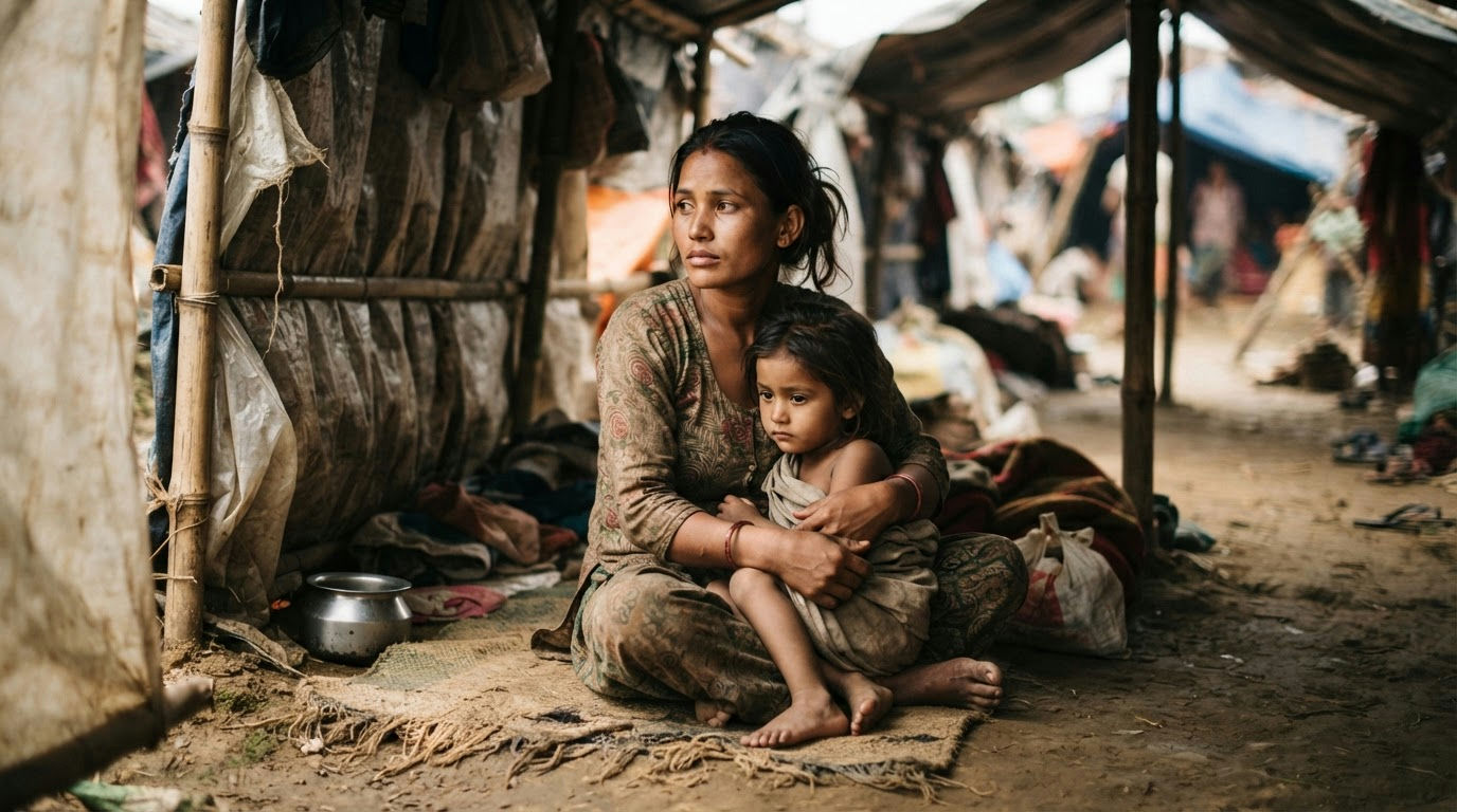 Displaced Women Face Heightened Safety Risks in Nepal Flood Shelters