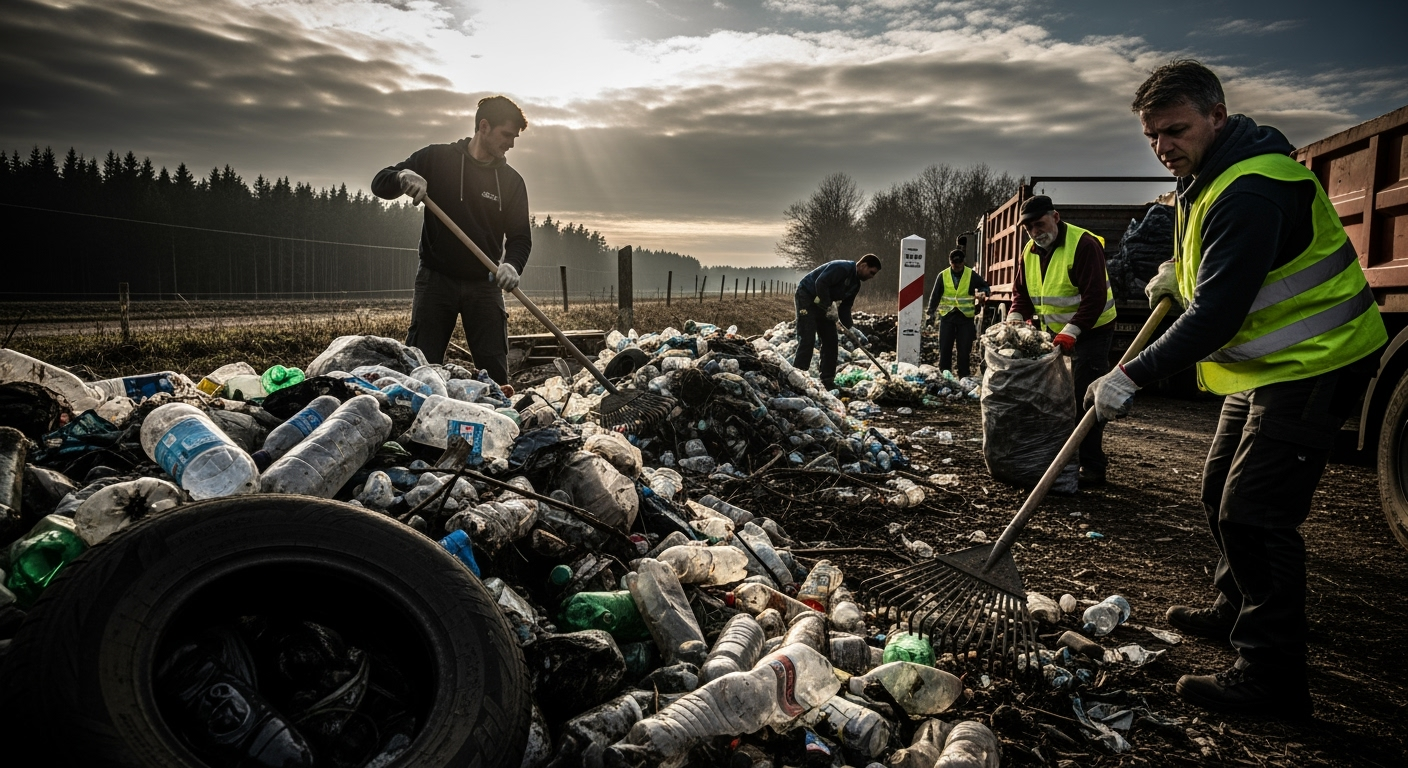 Germany Initiates Major Cleanup of Illegally Dumped Waste Across Czech Border