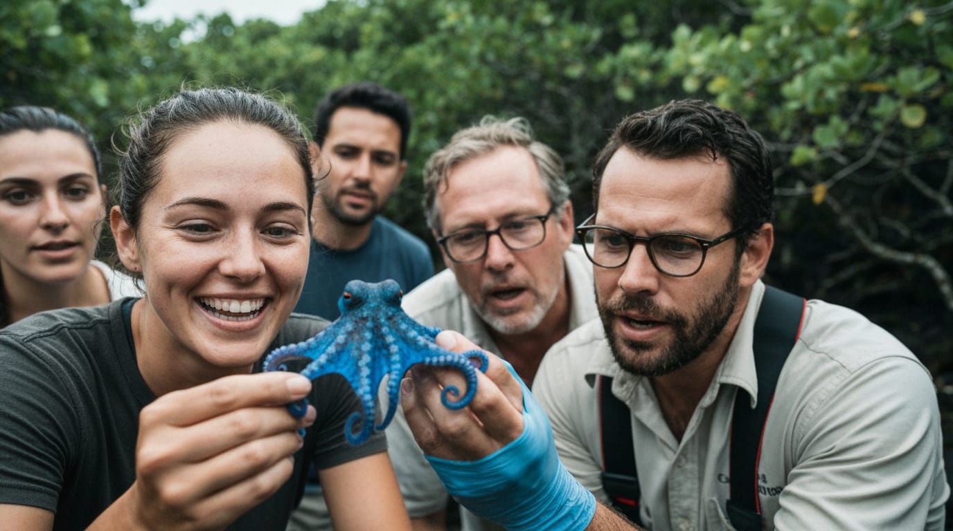 New Golf Ball-Sized Blue Octopus Discovered in Galápagos Deep-Sea Reveals Ocean's Hidden Wonders