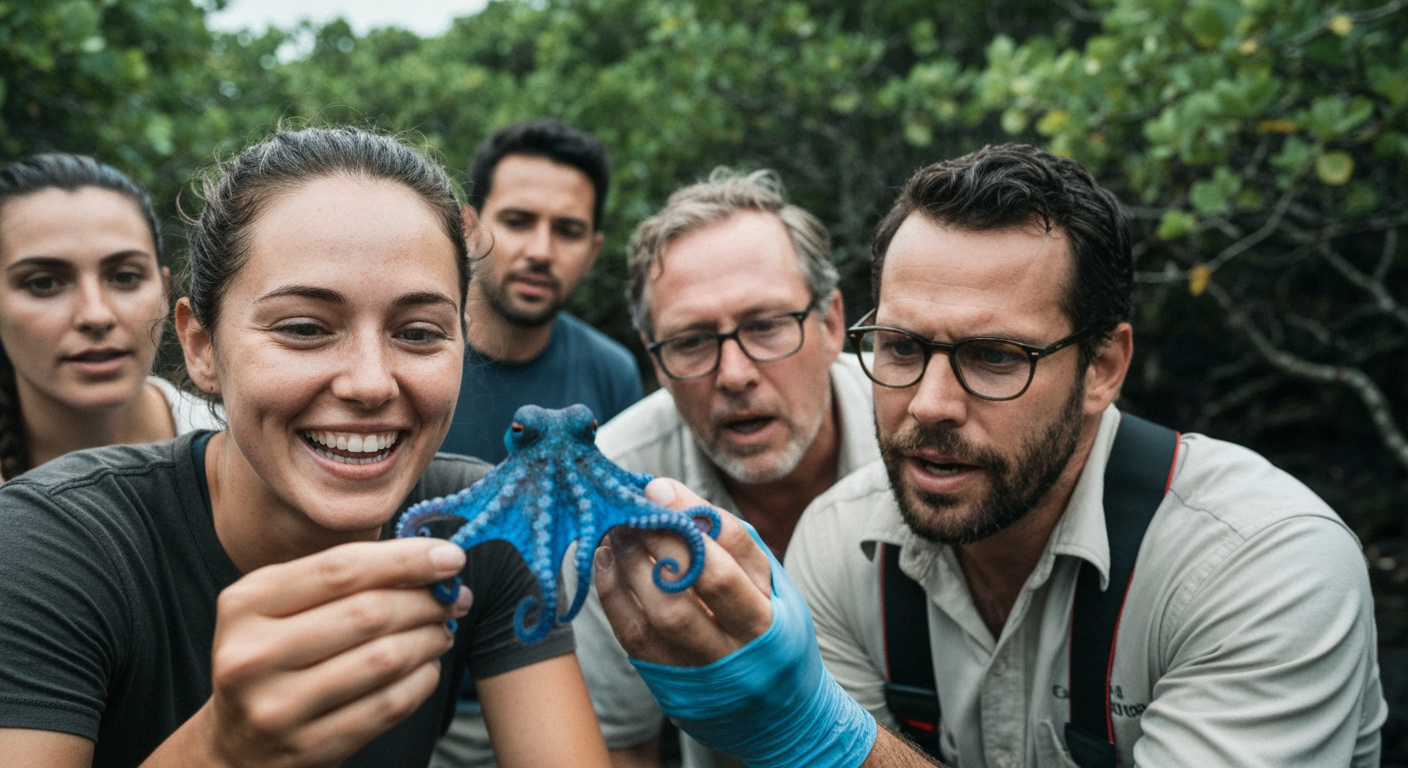 New Golf Ball-Sized Blue Octopus Discovered in Galápagos Deep-Sea Reveals Ocean's Hidden Wonders