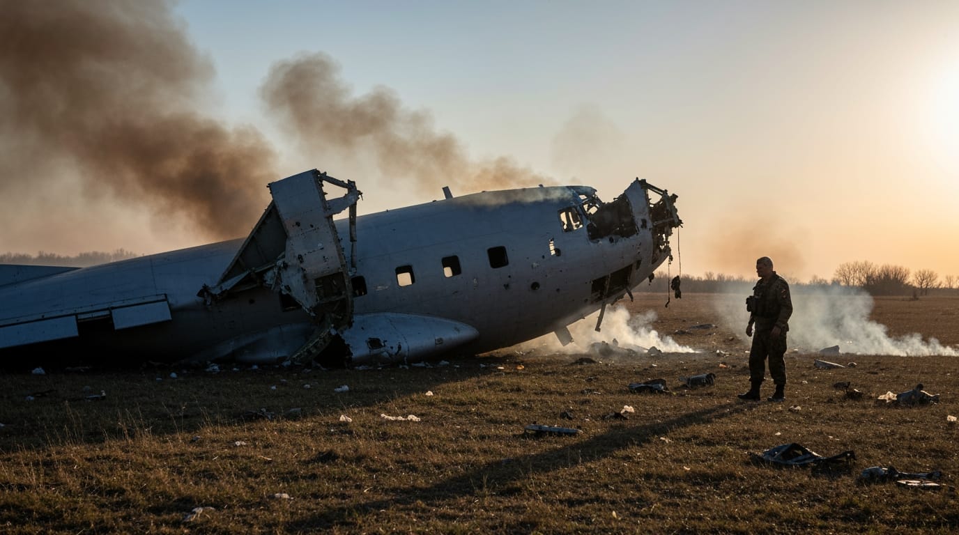 Russian Military Transport Plane Crash in Crimea Kills 29