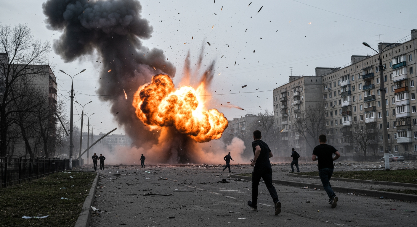 Kyiv Reeling After Massive Missile Barrage Follows Russian Retaliation Threat