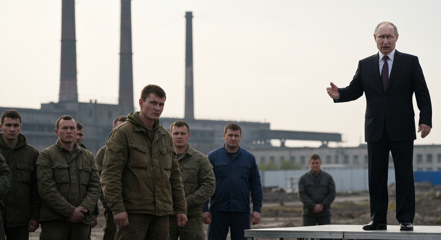 Kremlin Offers Debt Relief as Incentive for Ukraine War Recruits