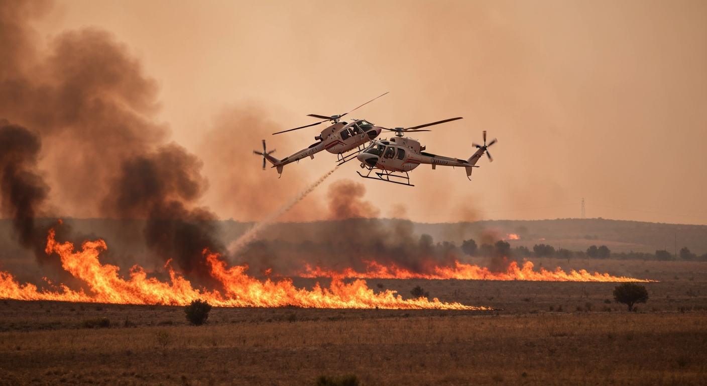 Tragic Helicopter Collision Deepens Greece's Wildfire Crisis