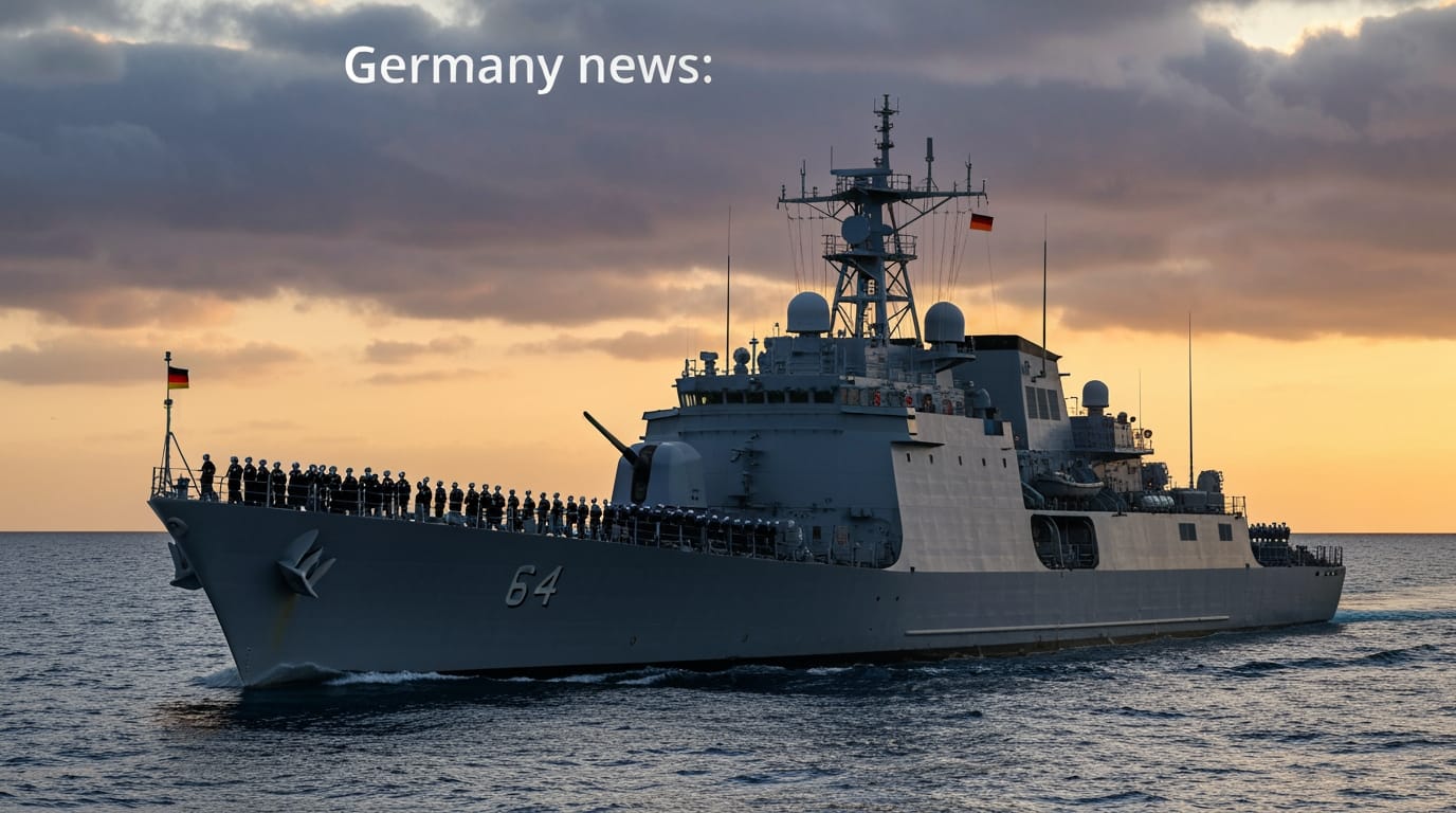 Germany Deploys Naval Units to Mediterranean, Poised for Potential Hormuz Role Amid Regional Tensions