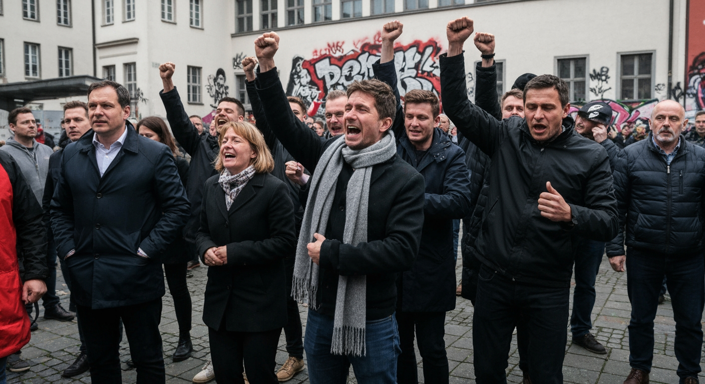 Germany Cheers as Overt Neo-Nazi Candidate Narrowly Defeated in Mayoral Run-off