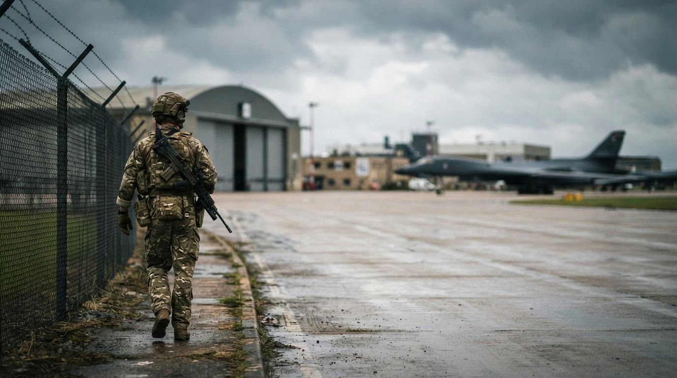 Britain Accuses Iran of Directing Foiled Attack on RAF Fairford Airfield
