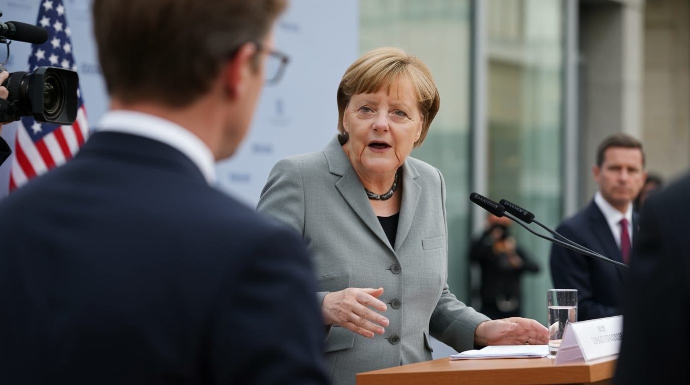 German Chancellor Merz Vows Steadfastness Amidst Transatlantic Tensions