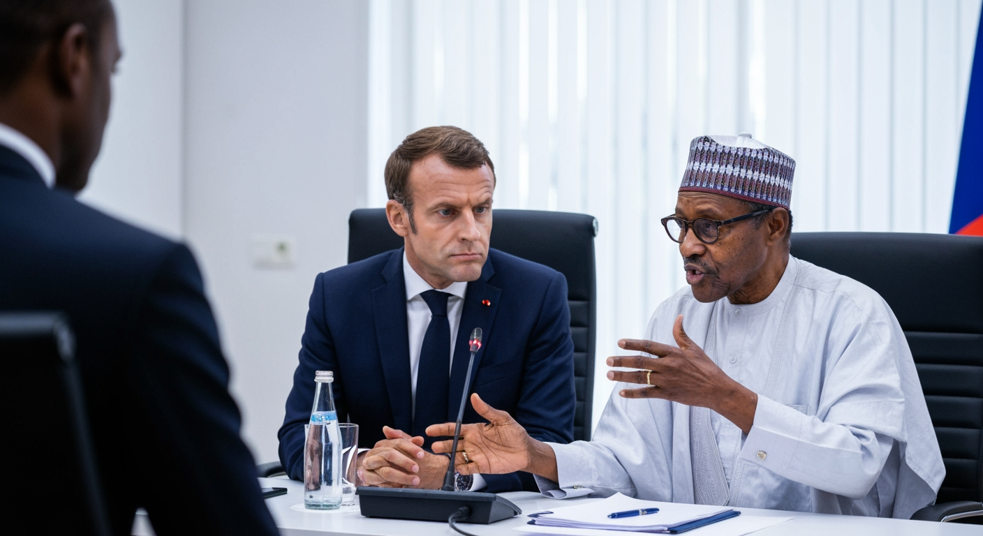 Nigeria Seeks French Aid Amid Worsening Security Crisis, Macron Pledges Support
