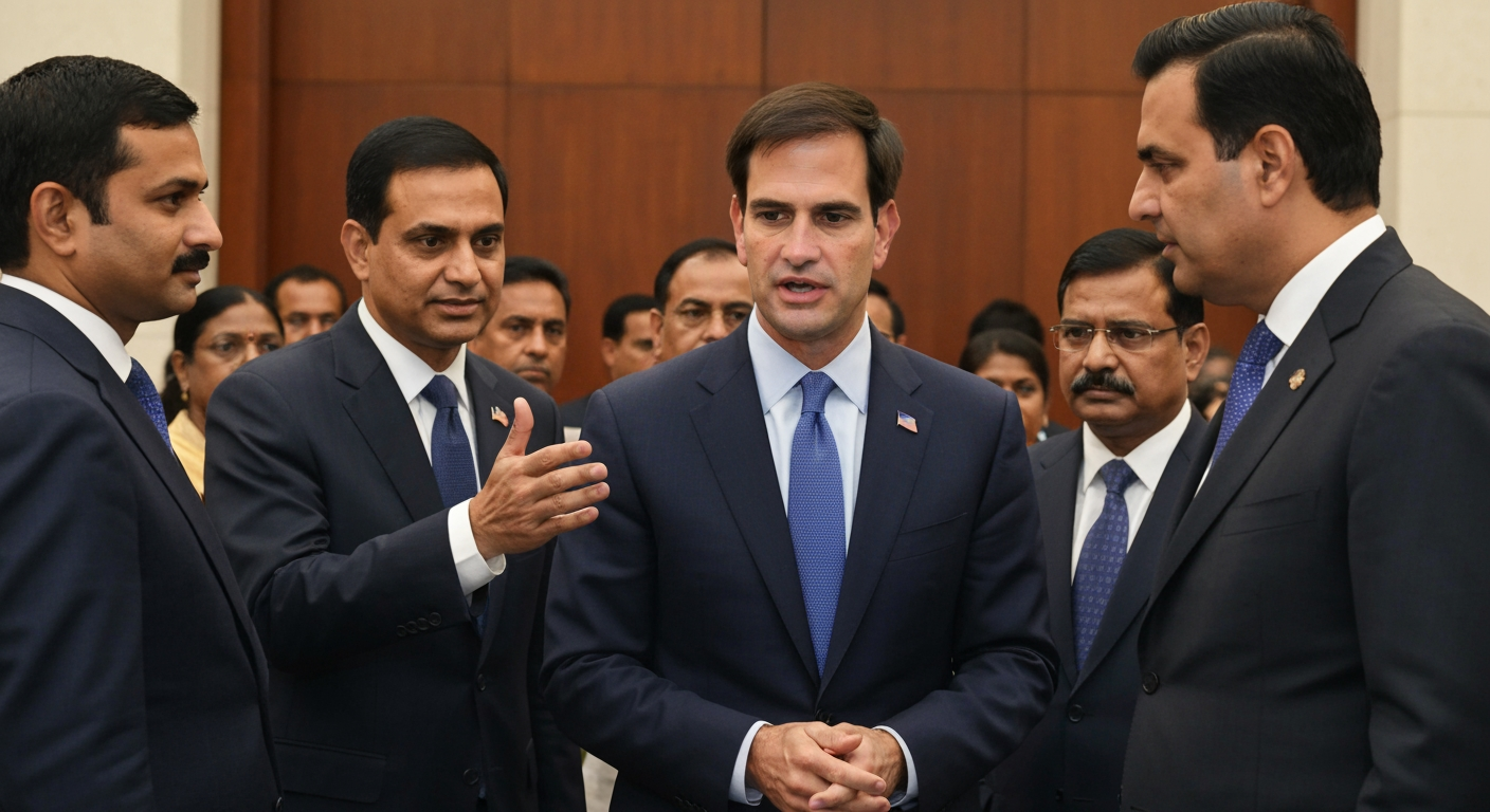 High-Stakes Diplomacy: Secretary Rubio's Upcoming India Visit Poised to Deepen Trade and Bolster Quad Alliance
