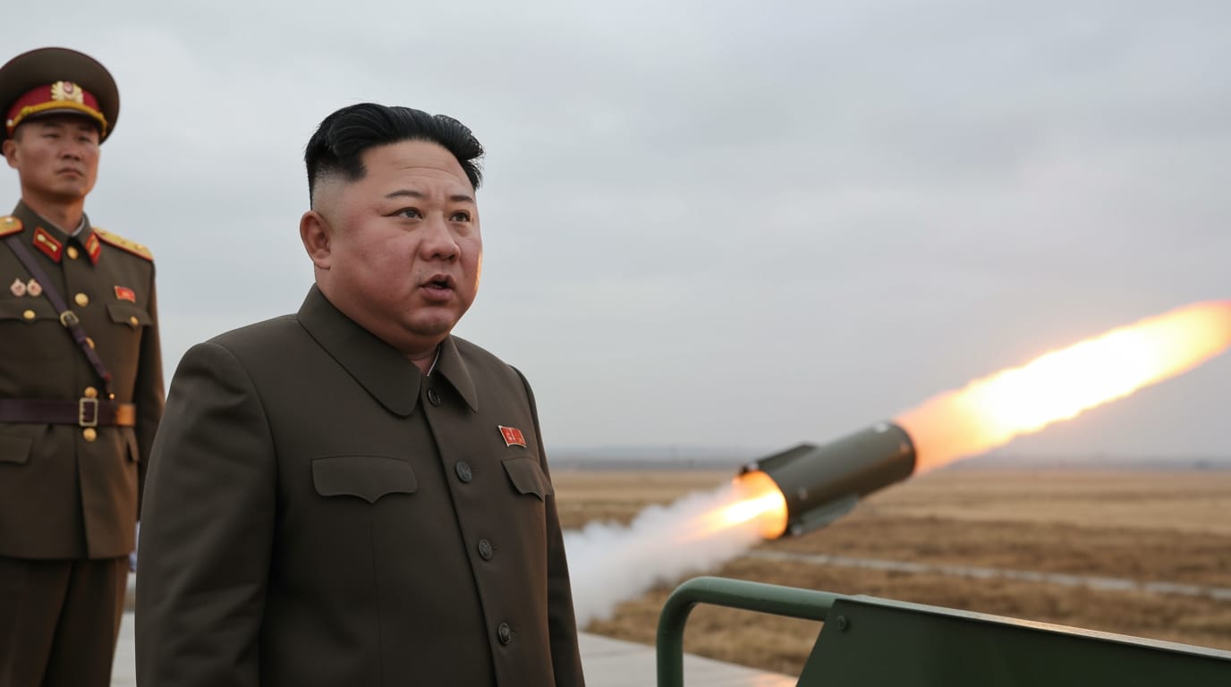 Pyongyang Escalates Tensions with Ballistic Missile Tests and Assertive 'Offensive Posture'