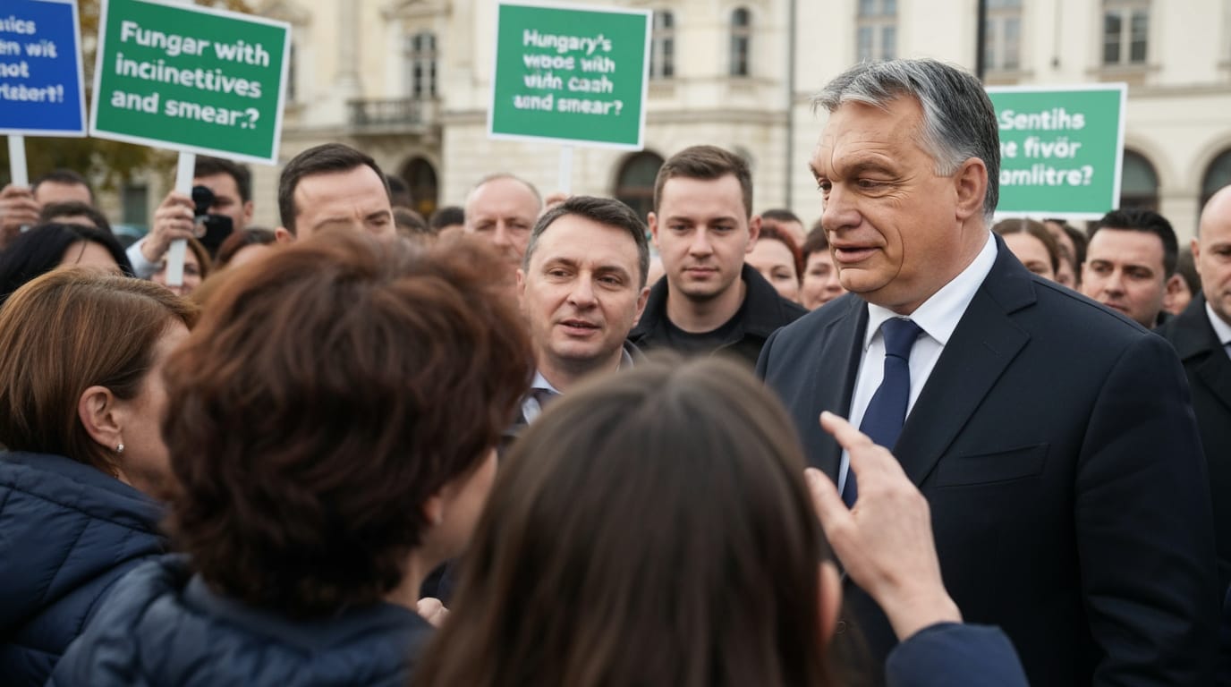 Hungary's Orbán Weaves a Web of Incentives and Accusations to Secure Power