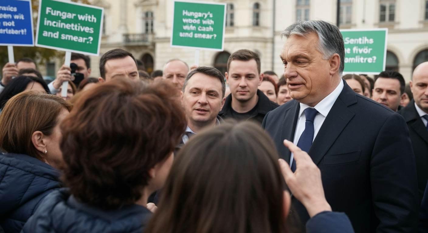 Hungary's Orbán Weaves a Web of Incentives and Accusations to Secure Power