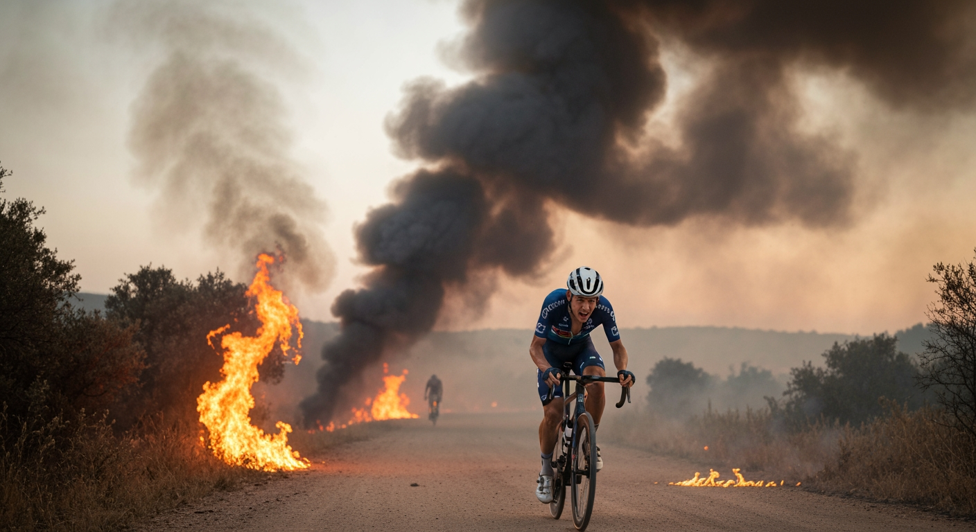 Wildfires Force Historic Shortening of Tour de France Final Stage
