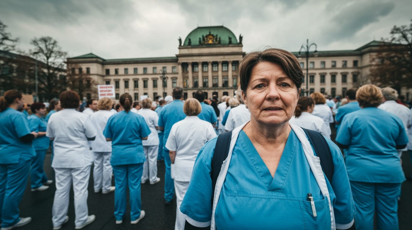 German Healthcare System on Edge as Staff Stage Widespread Protests Against Major Cuts