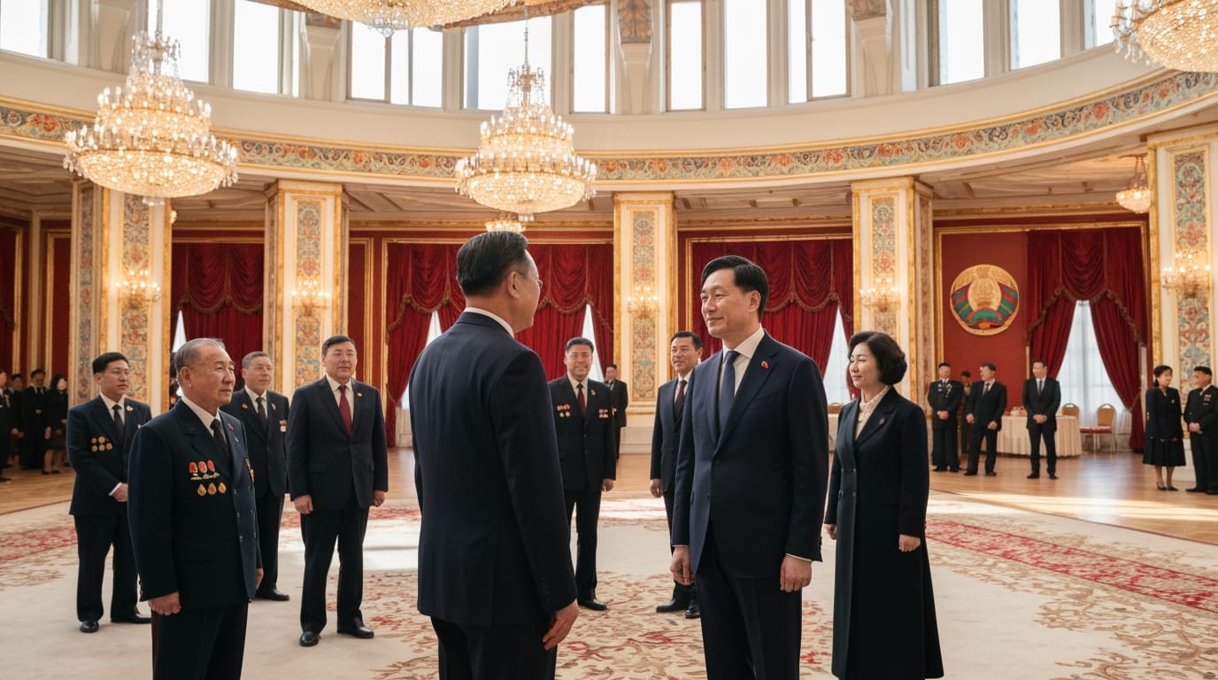 Pyongyang Rolls Out Red Carpet for Belarusian President, Solidifying Anti-Western Alliance