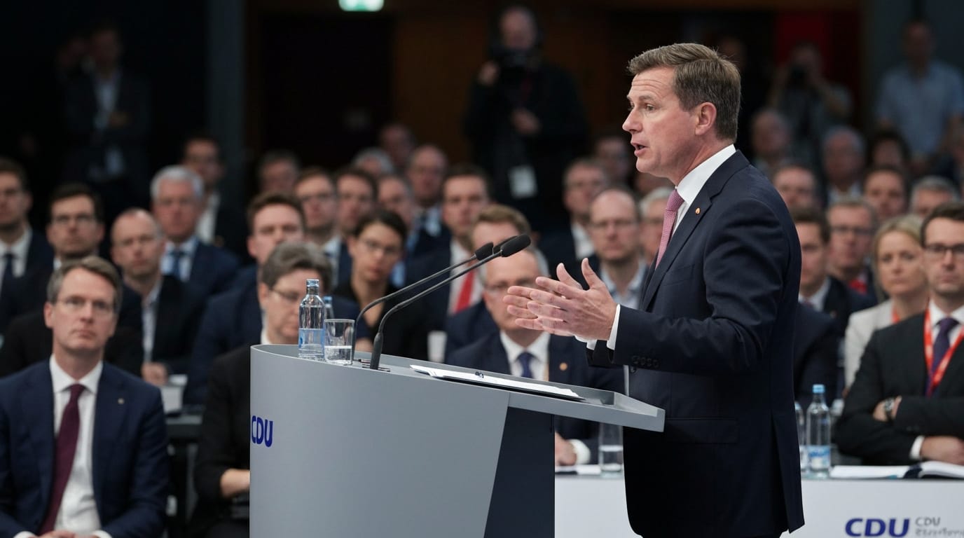 Germany's CDU Charts Ambitious Course for Renewal at Pivotal Party Conference