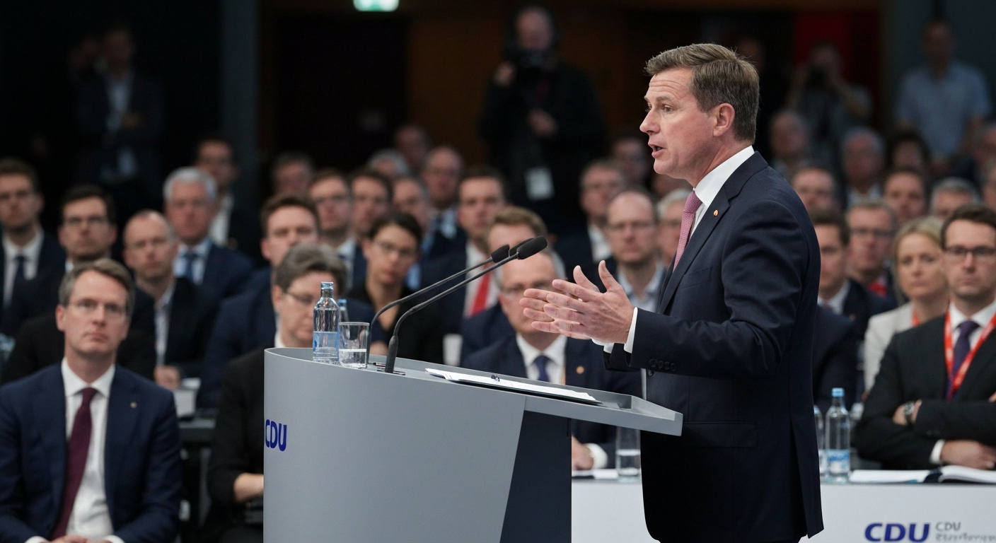 Germany's CDU Charts Ambitious Course for Renewal at Pivotal Party Conference