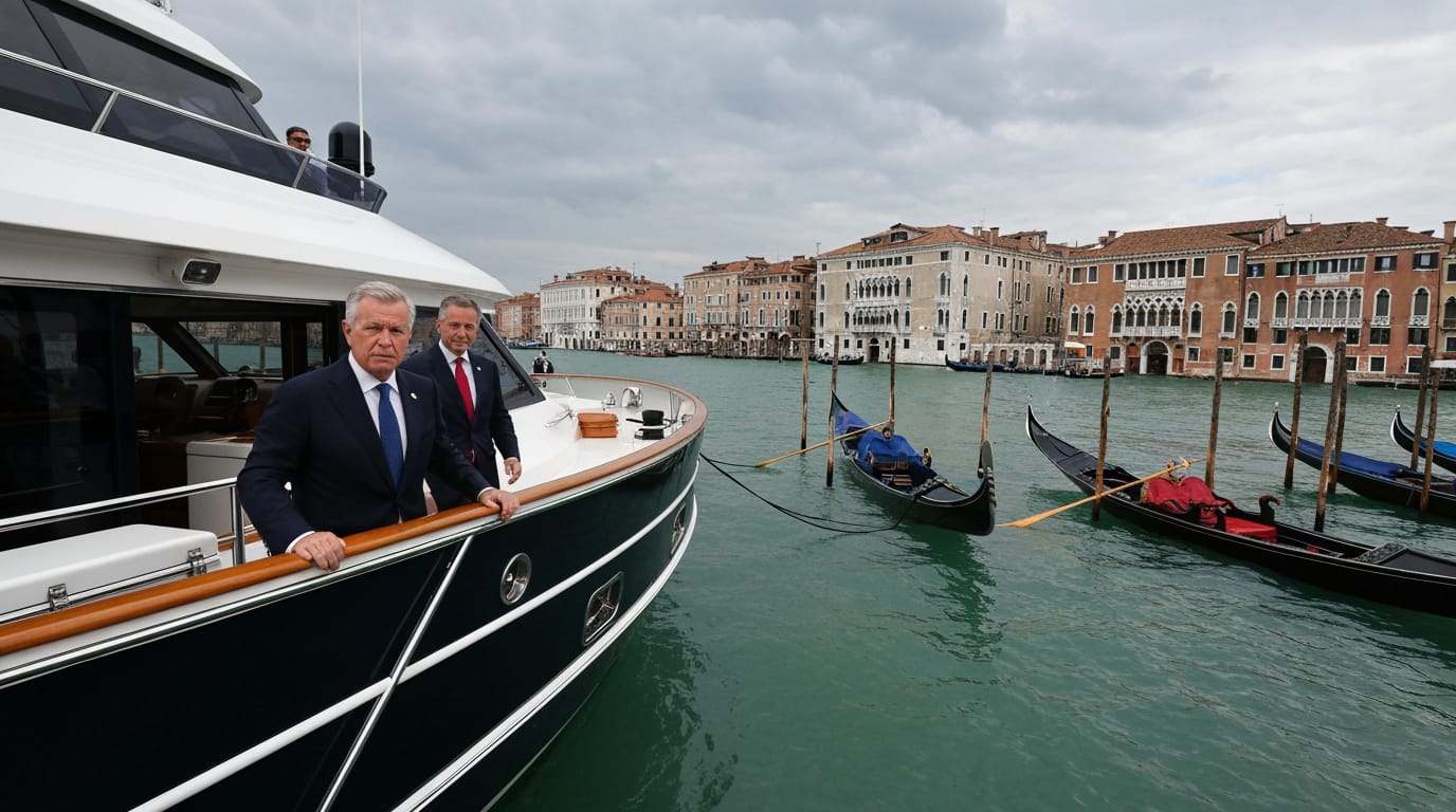 Billionaire US Envoy's Superyacht Sparks Fiery Protests in Venice