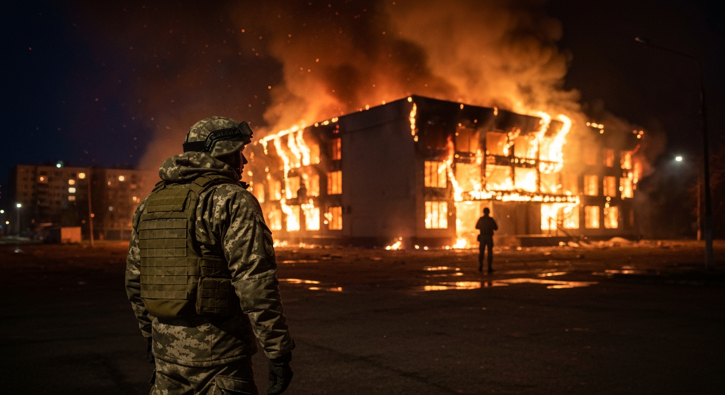 Ukraine Unleashes Deep Strikes into Russia, Eight Killed as Conflict Escalates