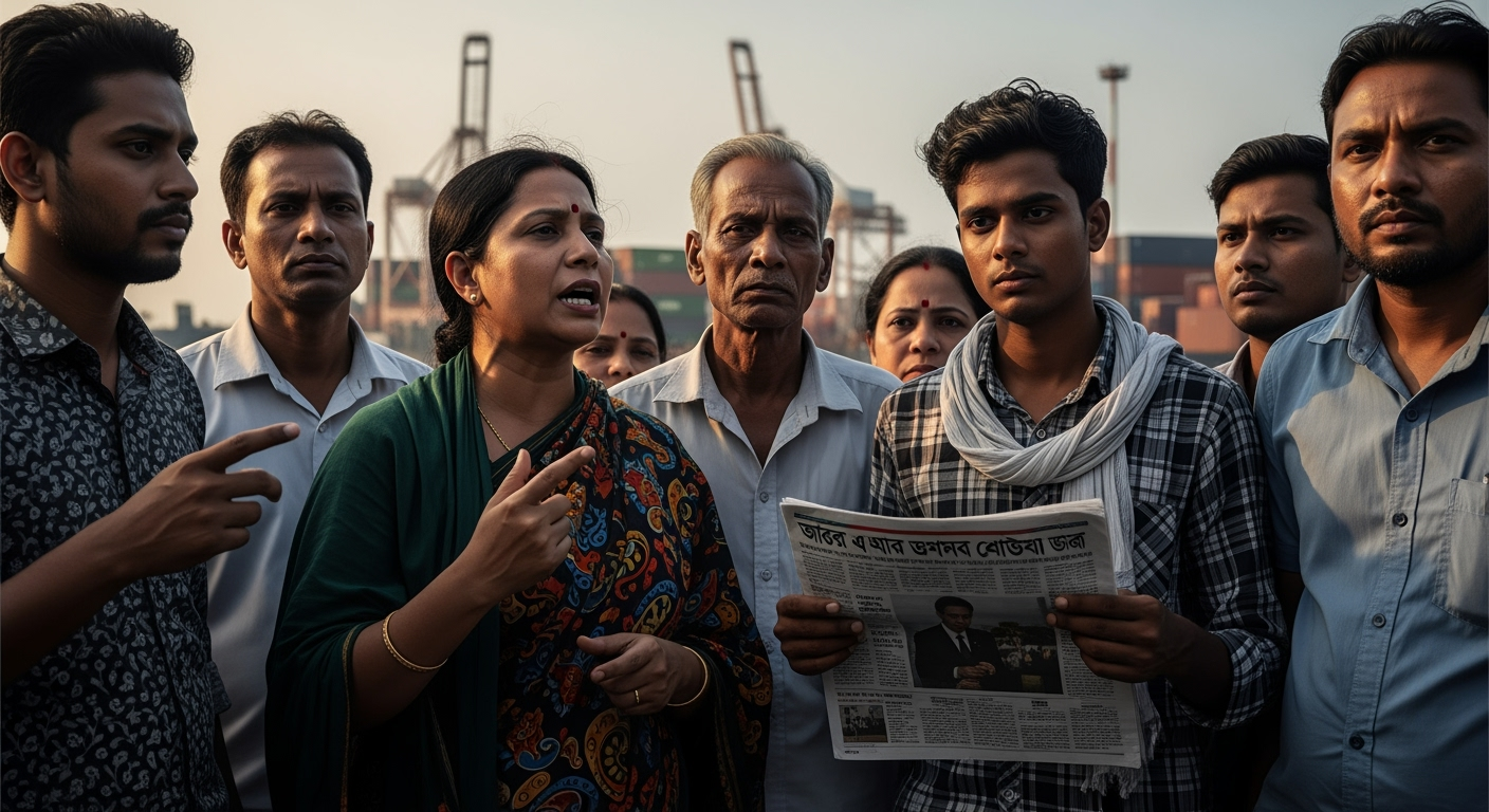 Bangladesh's Port Privatization Plan Ignites National Debate Amidst Public Outcry