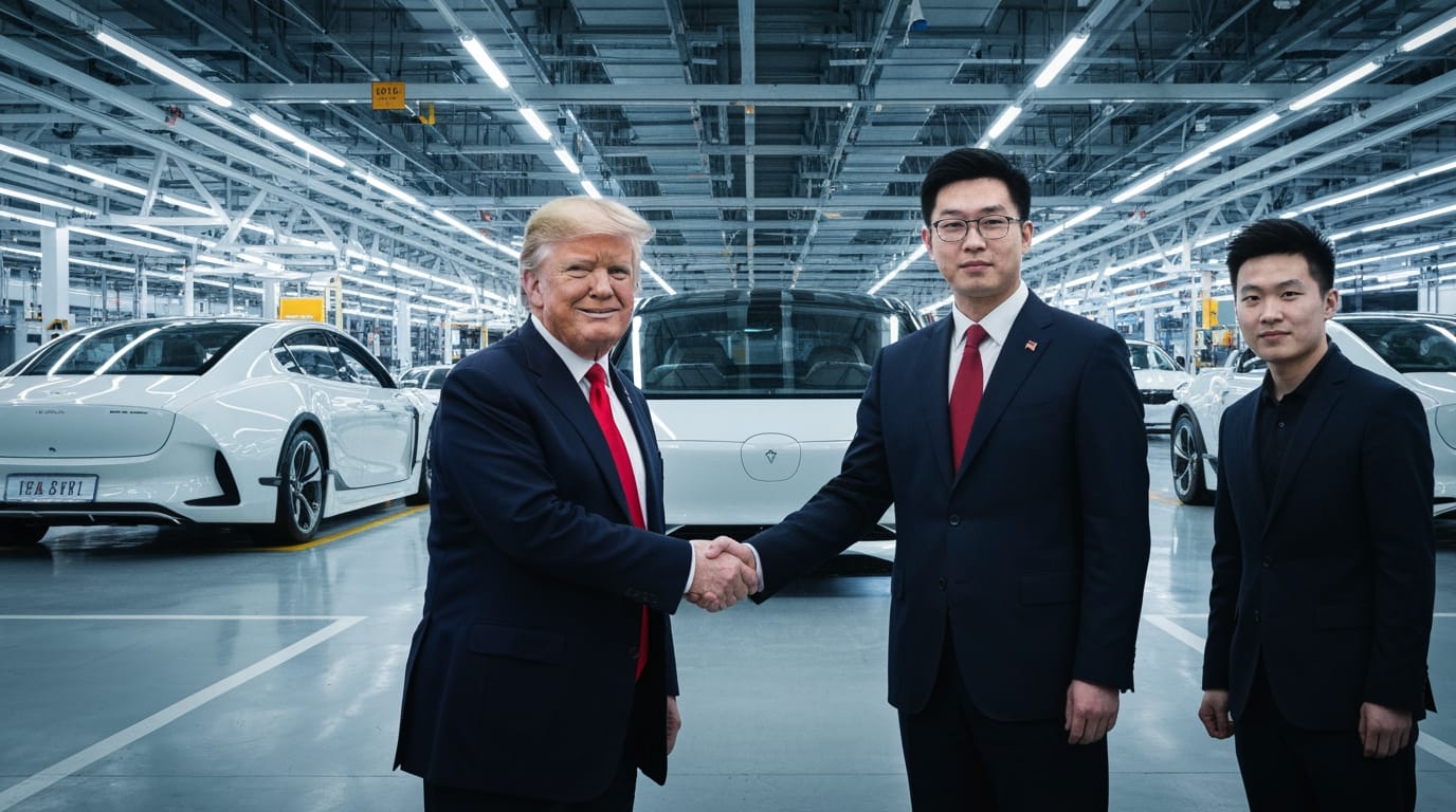 US Cedes Electric Vehicle Lead as Trump Policies Reshape Automotive Landscape