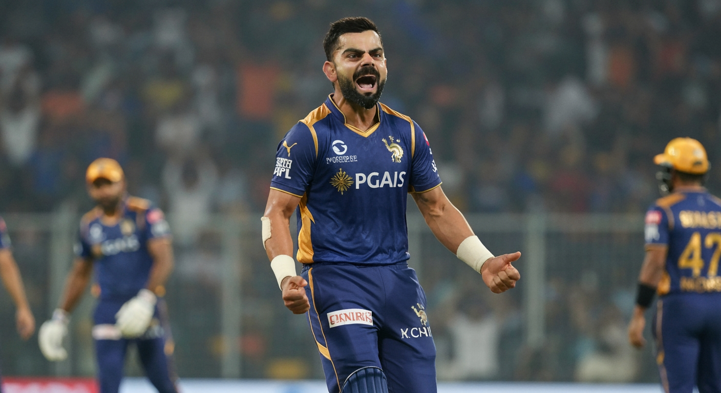 Kohli's Dream Realized: RCB Clinches Back-to-Back IPL Titles with Iconic Six
