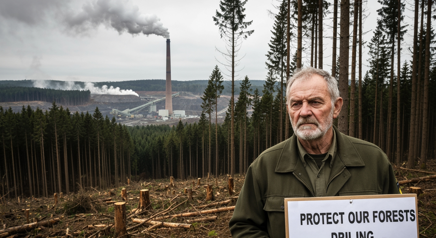Global Energy Divide: Germany Spares Ancient Forest, US Forges Ahead with Arctic Drilling