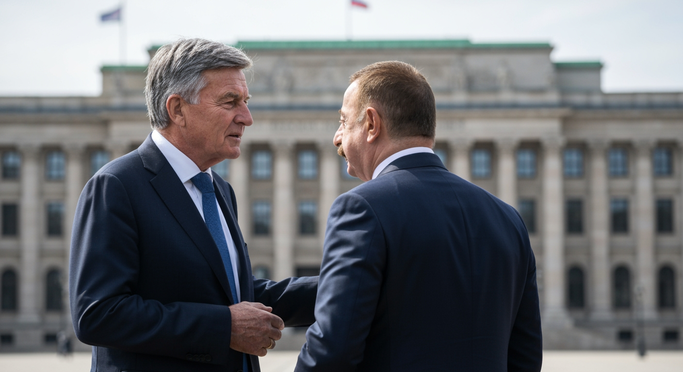 Germany Welcomes Azerbaijani President Aliyev Amidst Critical Geopolitical Shifts