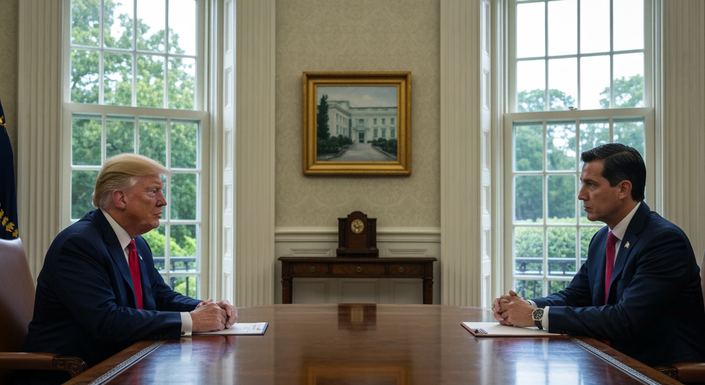 High-Stakes Diplomacy: Trump Hosts Colombia's Petro Amidst Regional Tensions