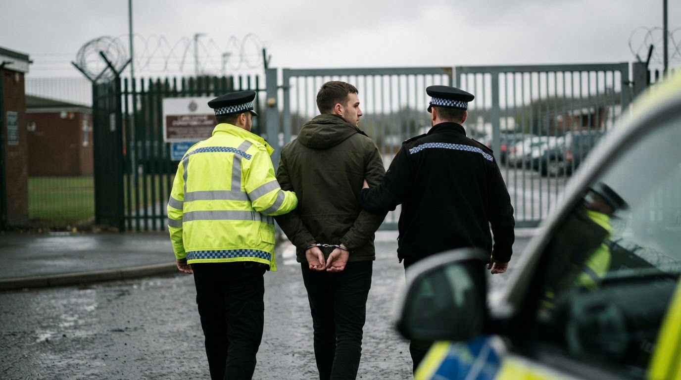 Two Latvian Men Arrested Under National Security Act at British Air Base