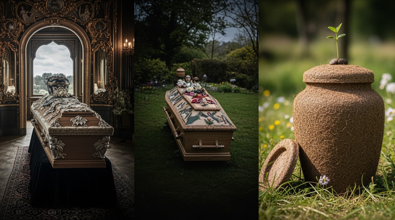 The Evolving Farewell: From Ancient Rites to Green Goodbyes