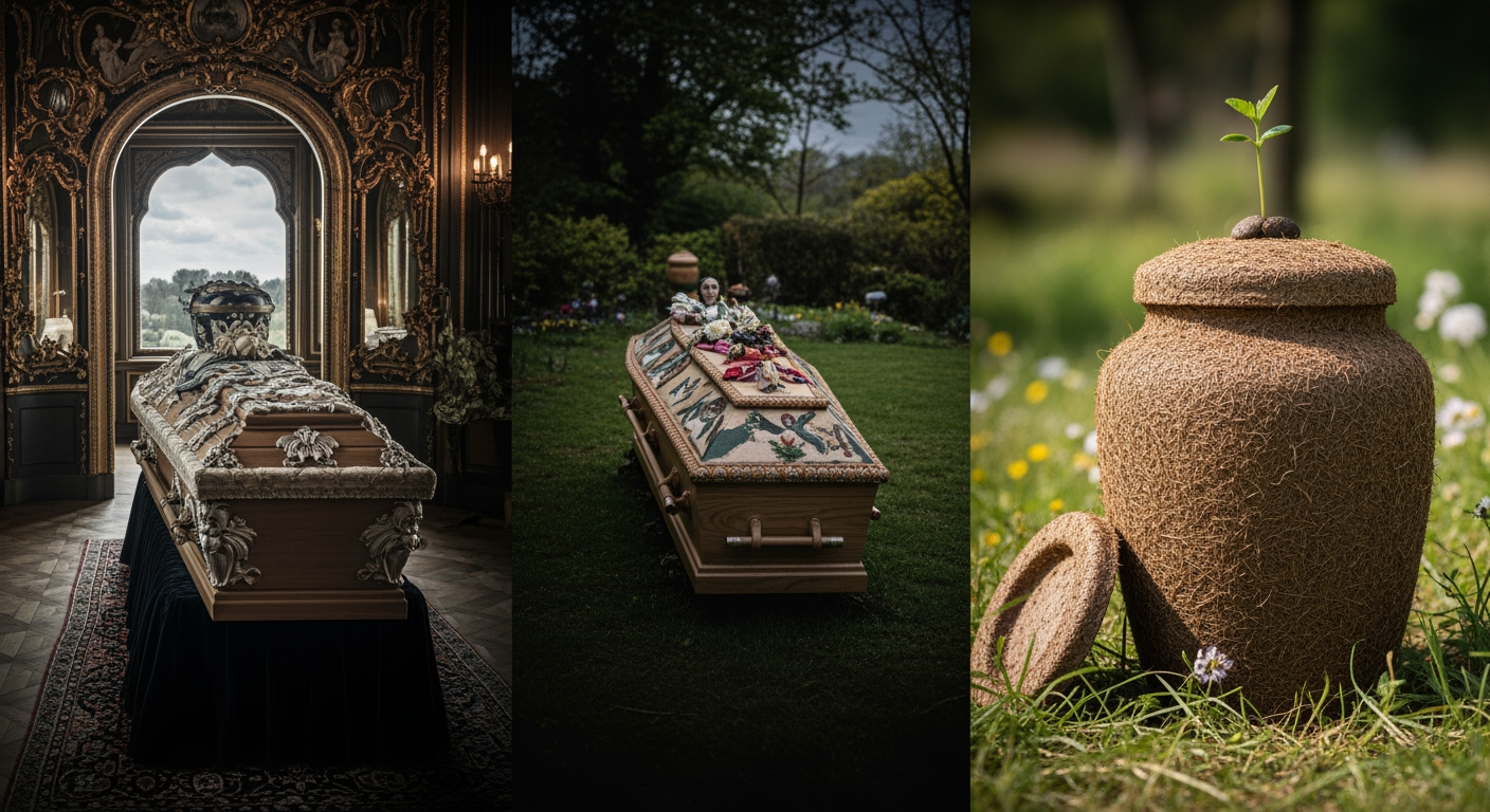 The Evolving Farewell: From Ancient Rites to Green Goodbyes