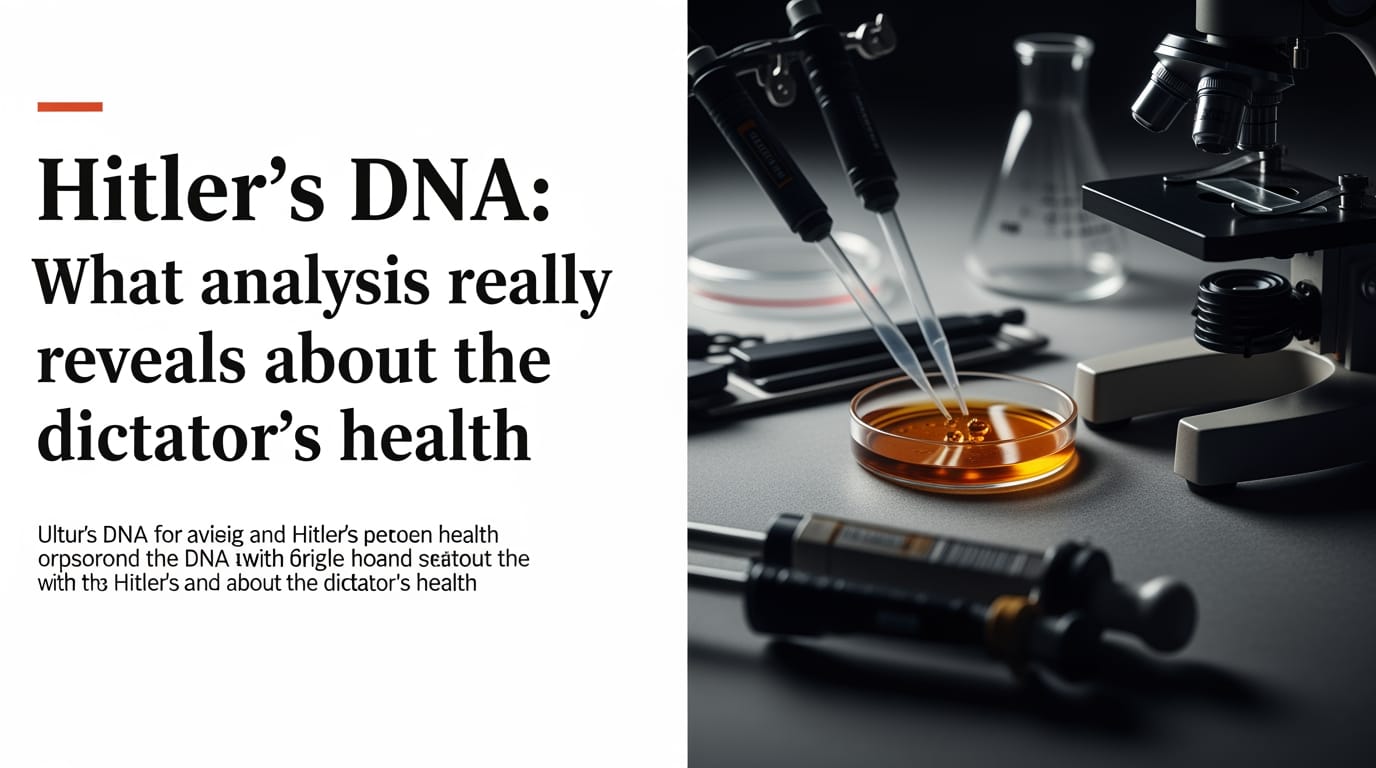 Unraveling History: DNA Analysis Sheds New Light on Hitler's Health and Behavior
