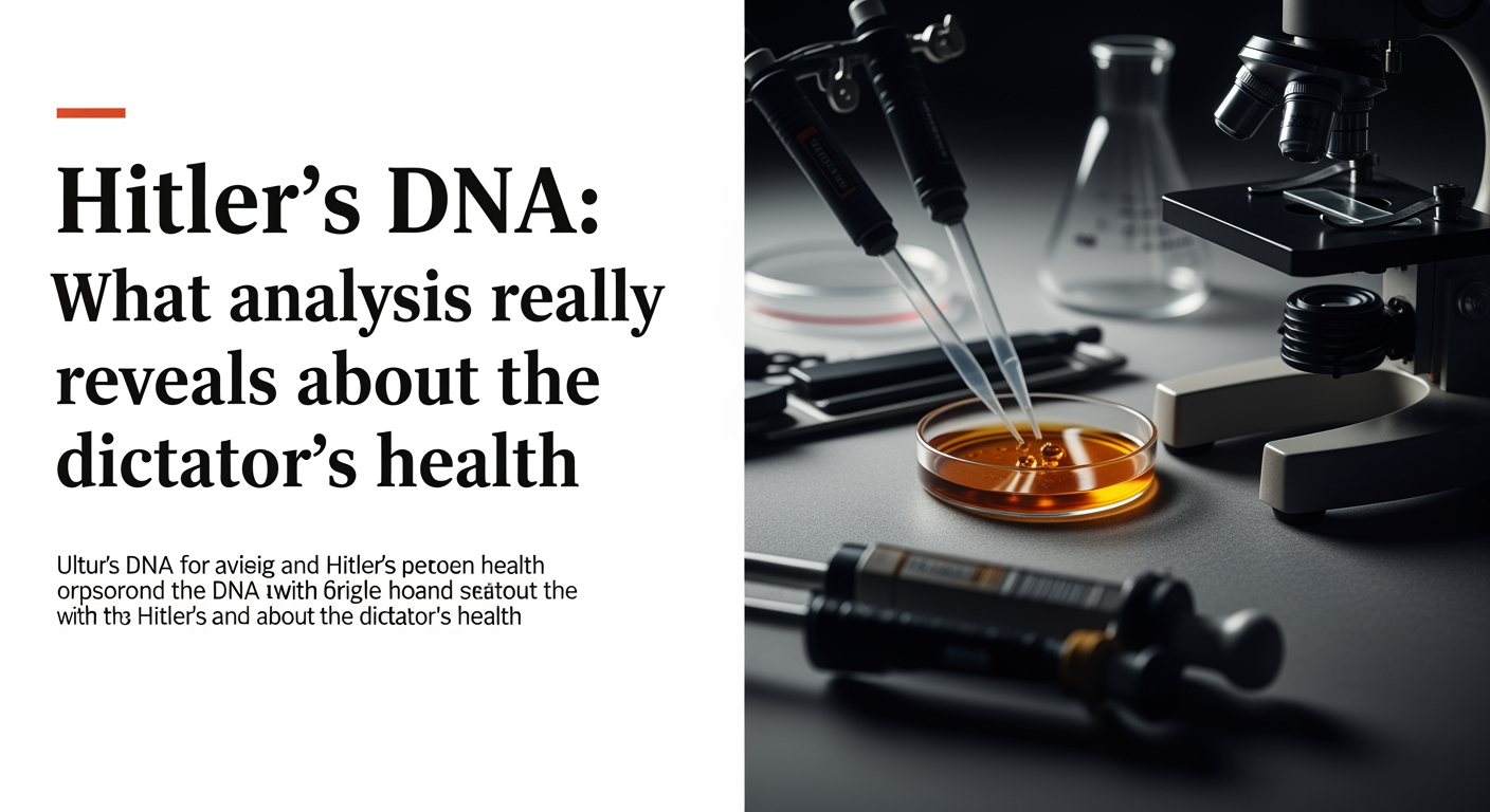 Unraveling History: DNA Analysis Sheds New Light on Hitler's Health and Behavior