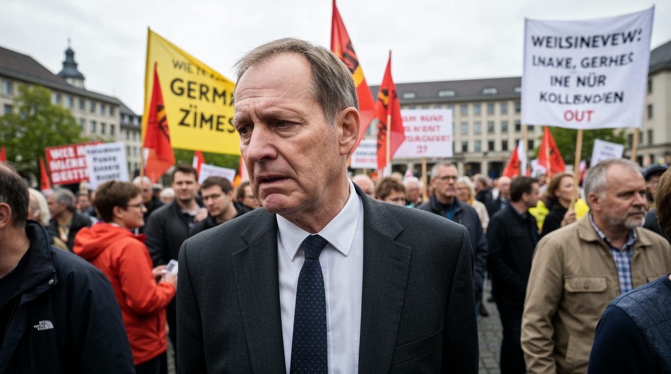 Germany's Conservative Coalition Grapples with Widespread Dissatisfaction in First Year
