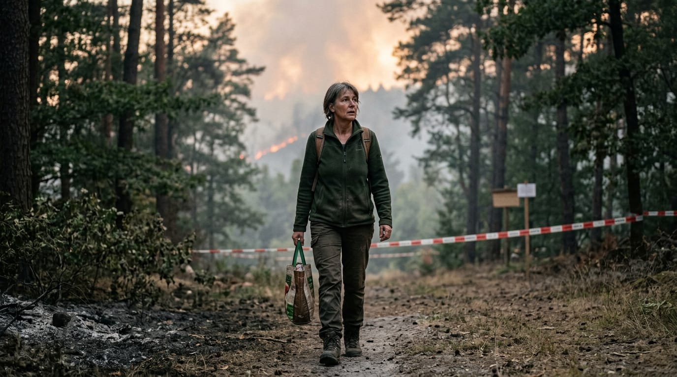 Wildfire Forces Mass Evacuations in Western Germany as Flames Threaten Border Village
