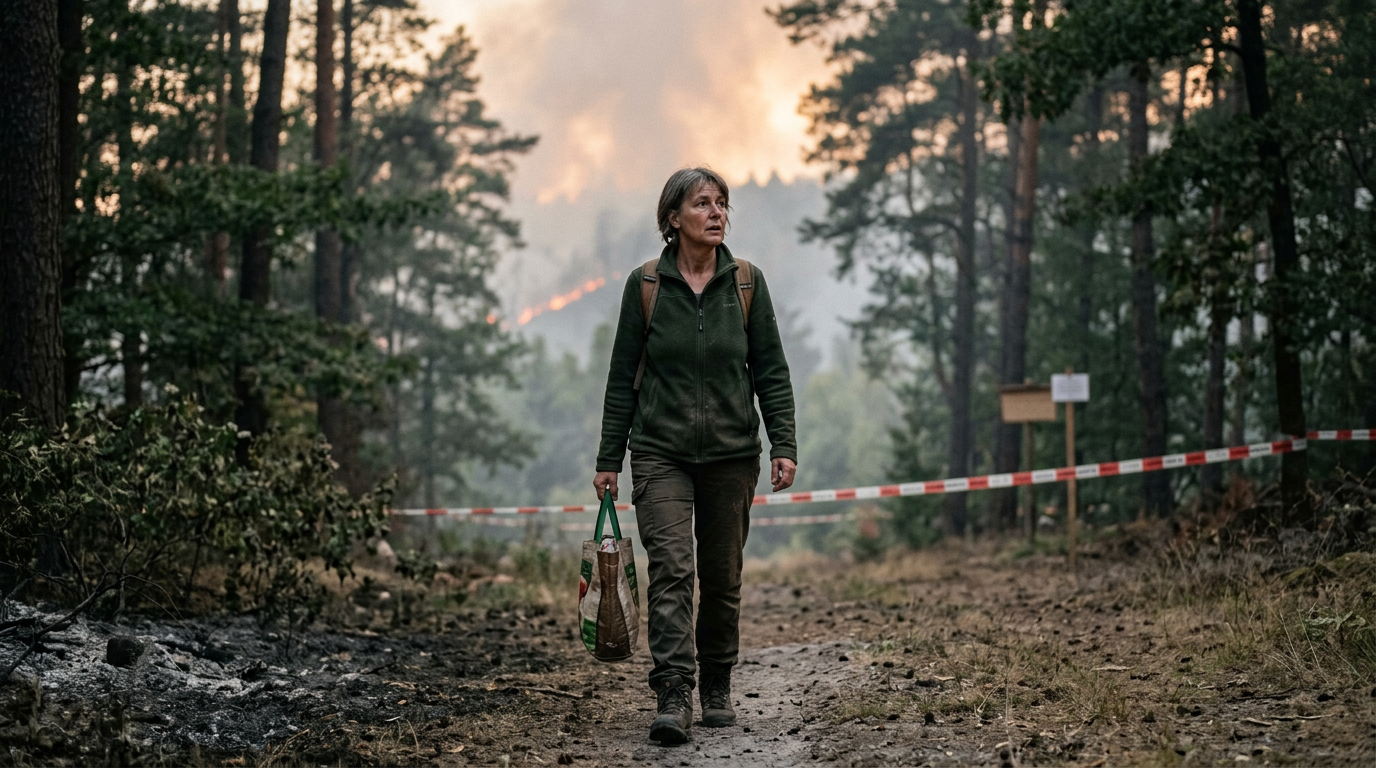 Wildfire Forces Mass Evacuations in Western Germany as Flames Threaten Border Village