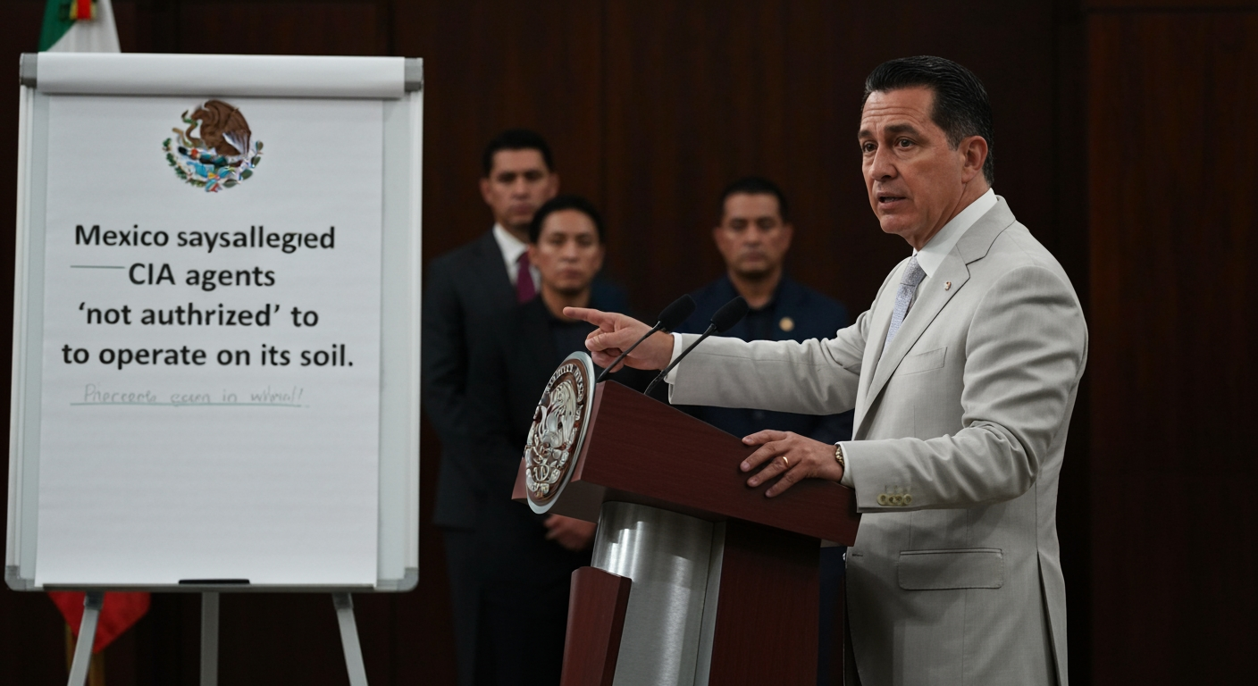 Mexico Asserts Sovereignty After Alleged CIA Agent Deaths on Its Soil
