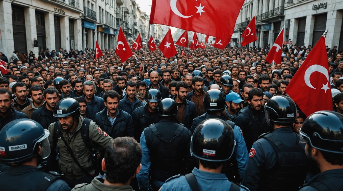 Protests Erupt in Istanbul Following Mayor's Arrest, Sparking National Unrest