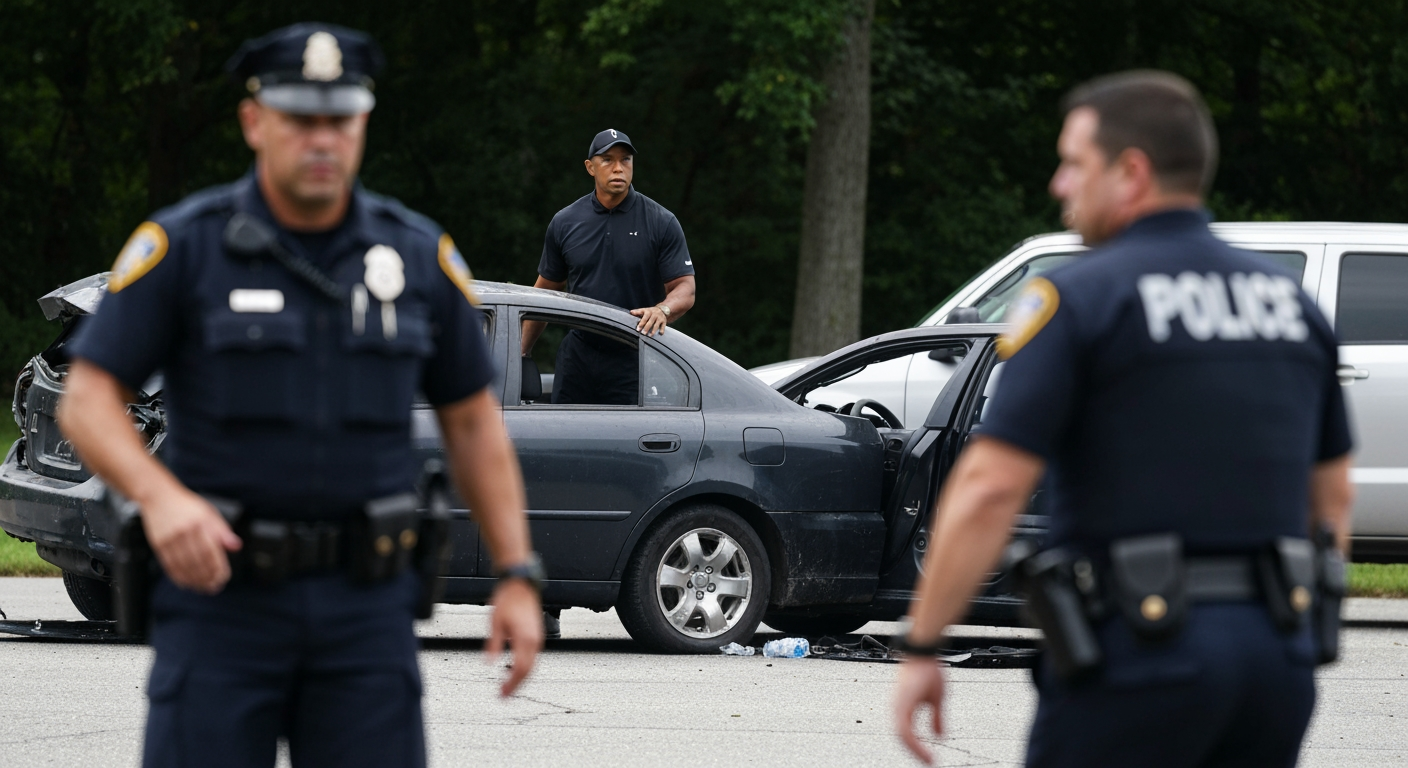 Tiger Woods Arrested for DUI After Rollover Crash in Florida