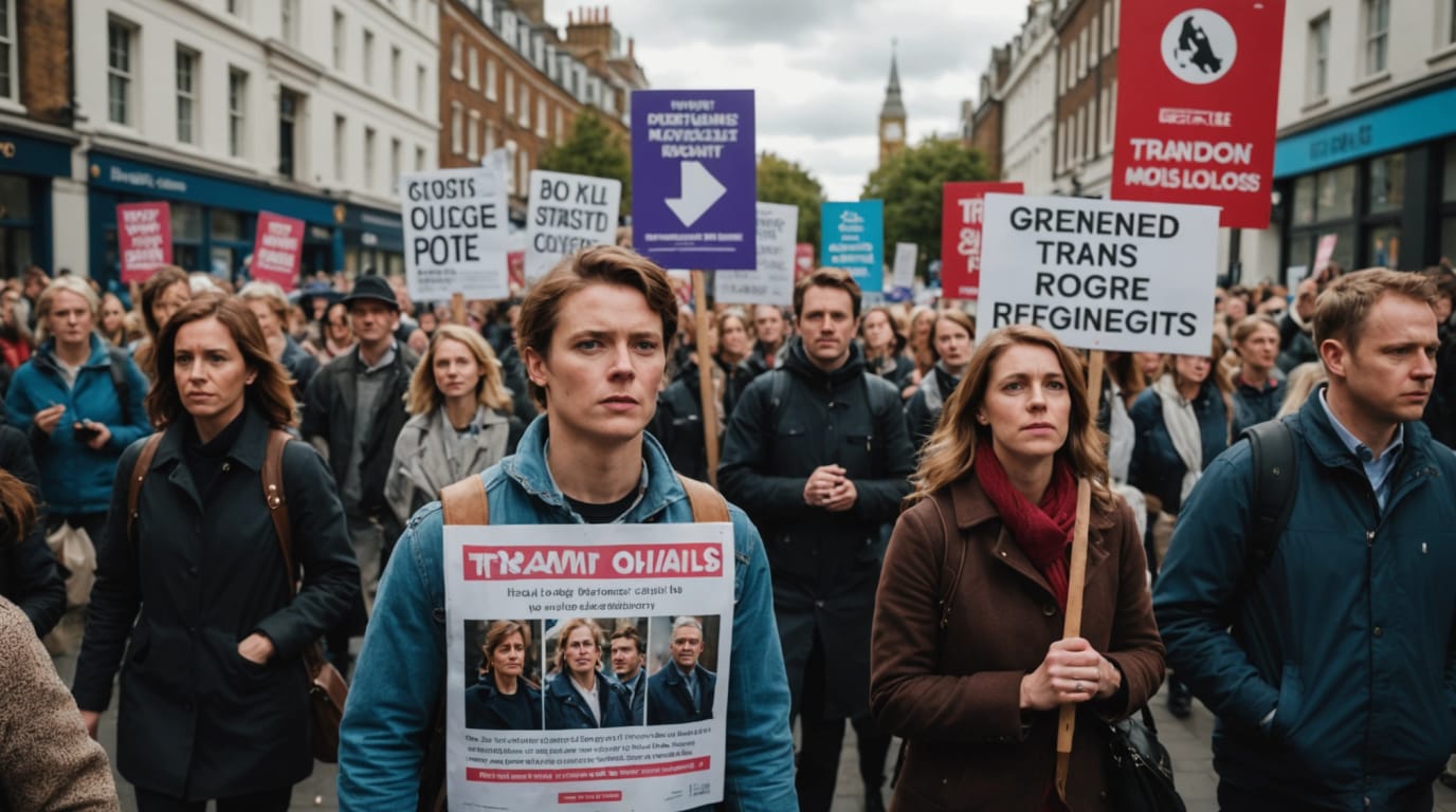 Thousands Rally in London to Defend Trans Rights After Court Ruling