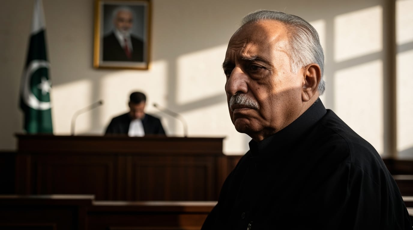 Former Pakistani Spy Chief Sentenced to 14 Years for Abuse of Power, Shaking Nation's Political Landscape