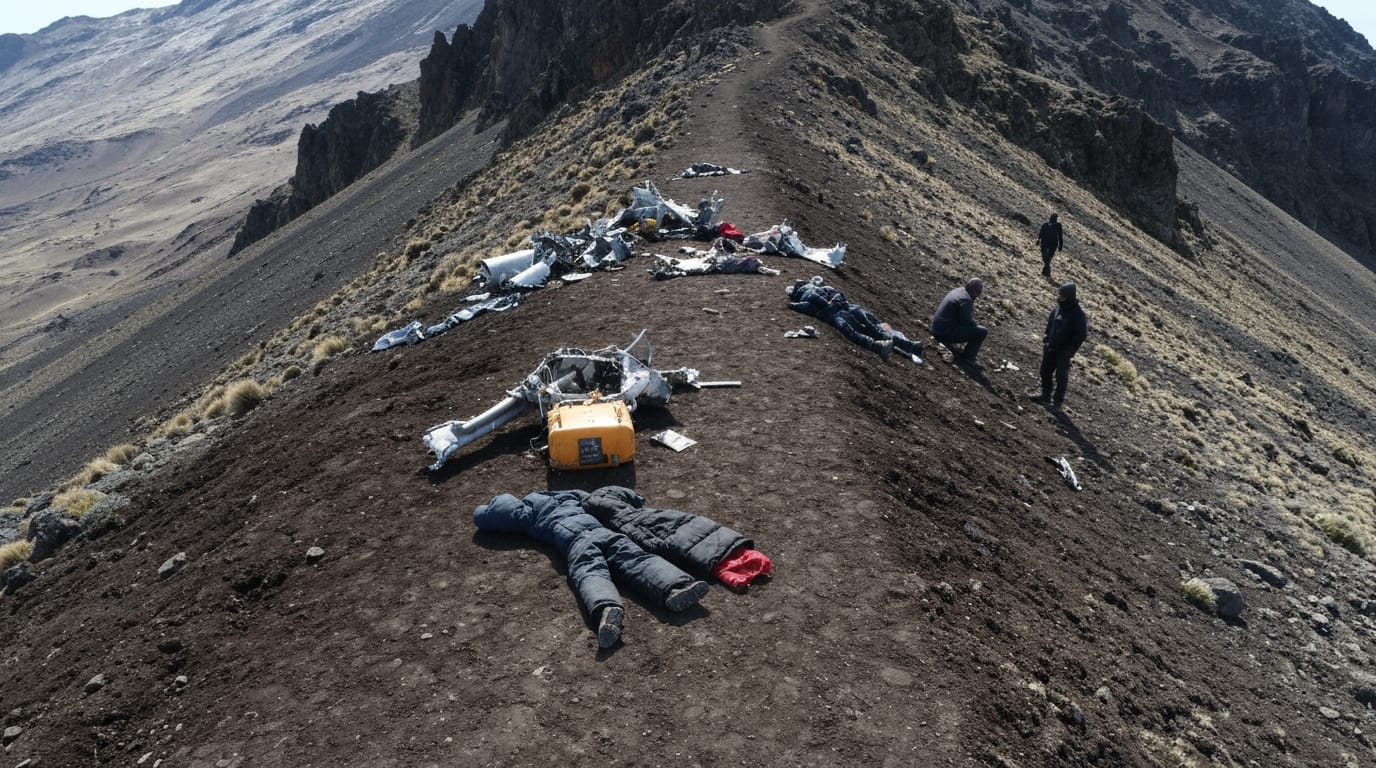 Tragic Helicopter Crash on Mount Kilimanjaro Claims Five Lives