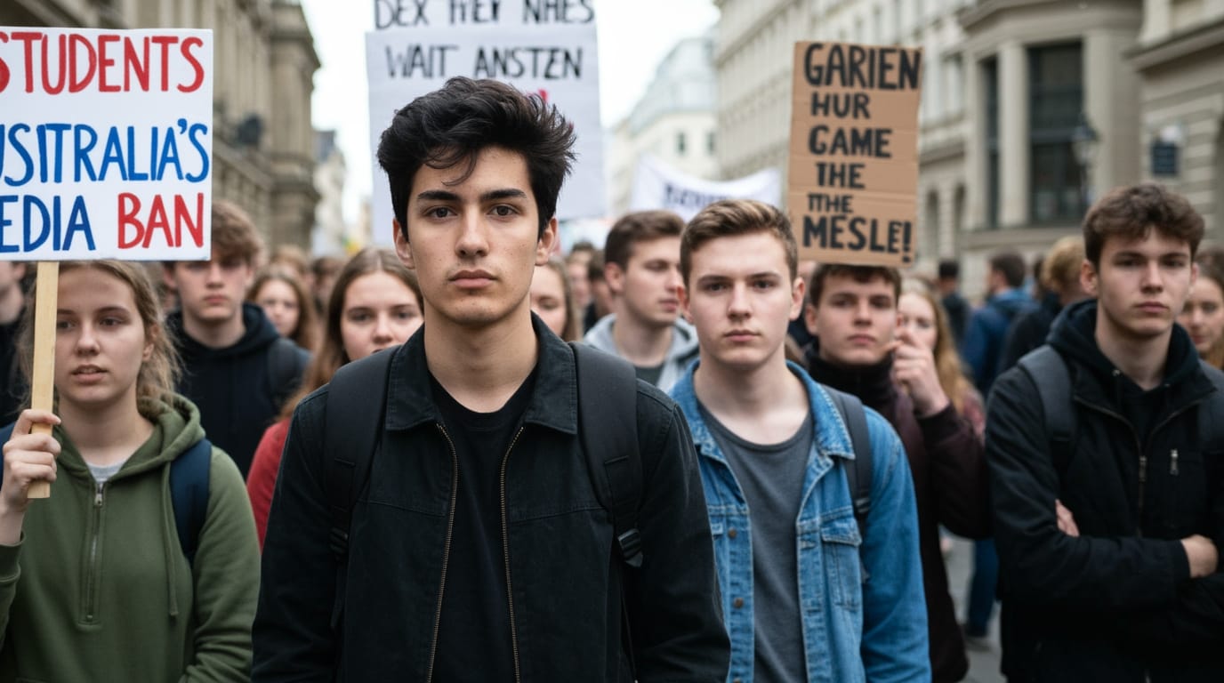 German Student Leaders Challenge Australia's Social Media Ban, Advocate for Digital Literacy