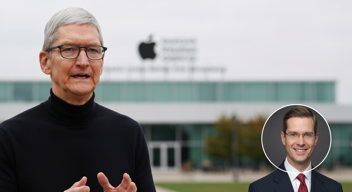 Apple Enters New Era as Tim Cook Steps Down, John Ternus Named CEO