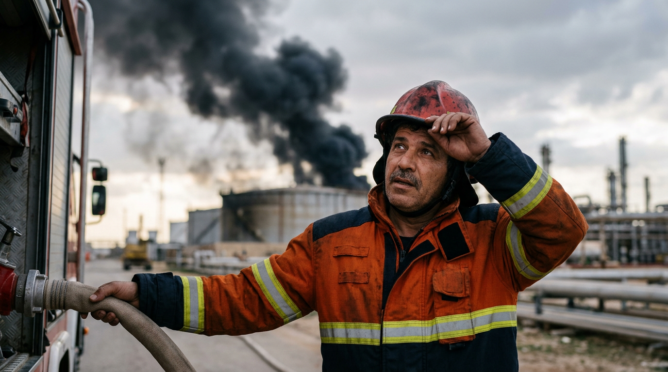 Drone Barrage Engulfs Libya's Largest Oil Refinery, Jeopardizing Fragile Economy
