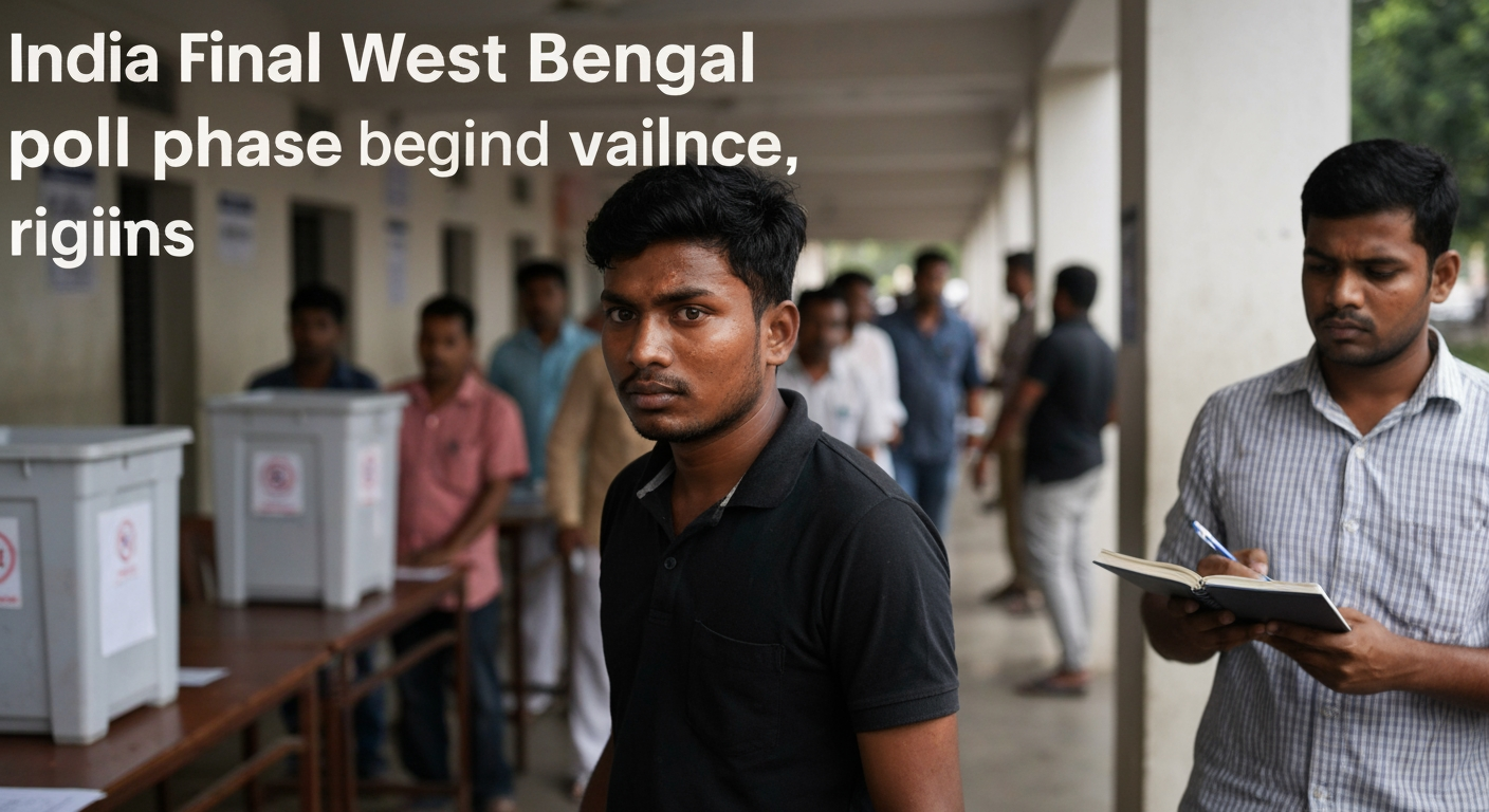 West Bengal's Concluding Poll Phase Marred by Violence and Contentious Rigging Claims