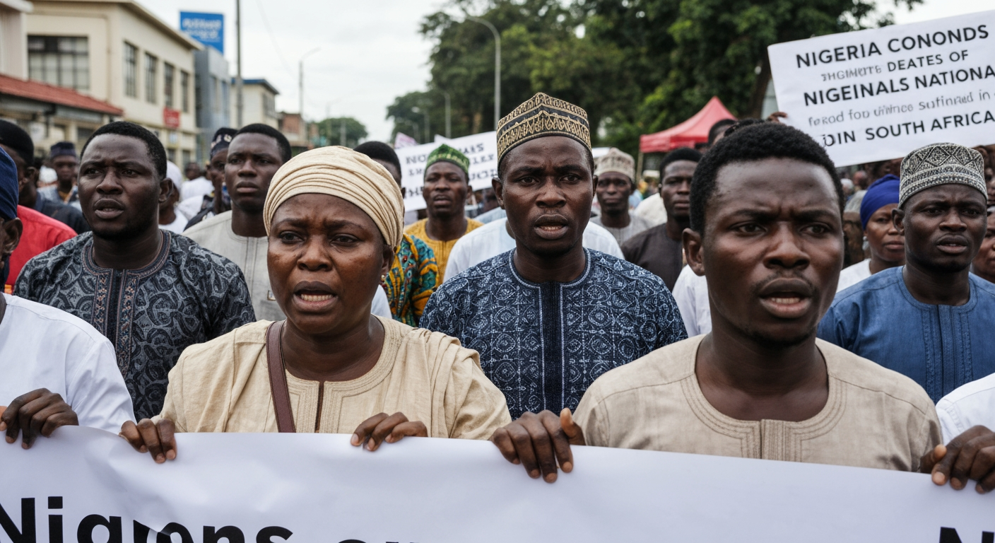 Nigeria Condemns Deaths of Two Nationals Amid Escalating South Africa Protests, Warns of International Action