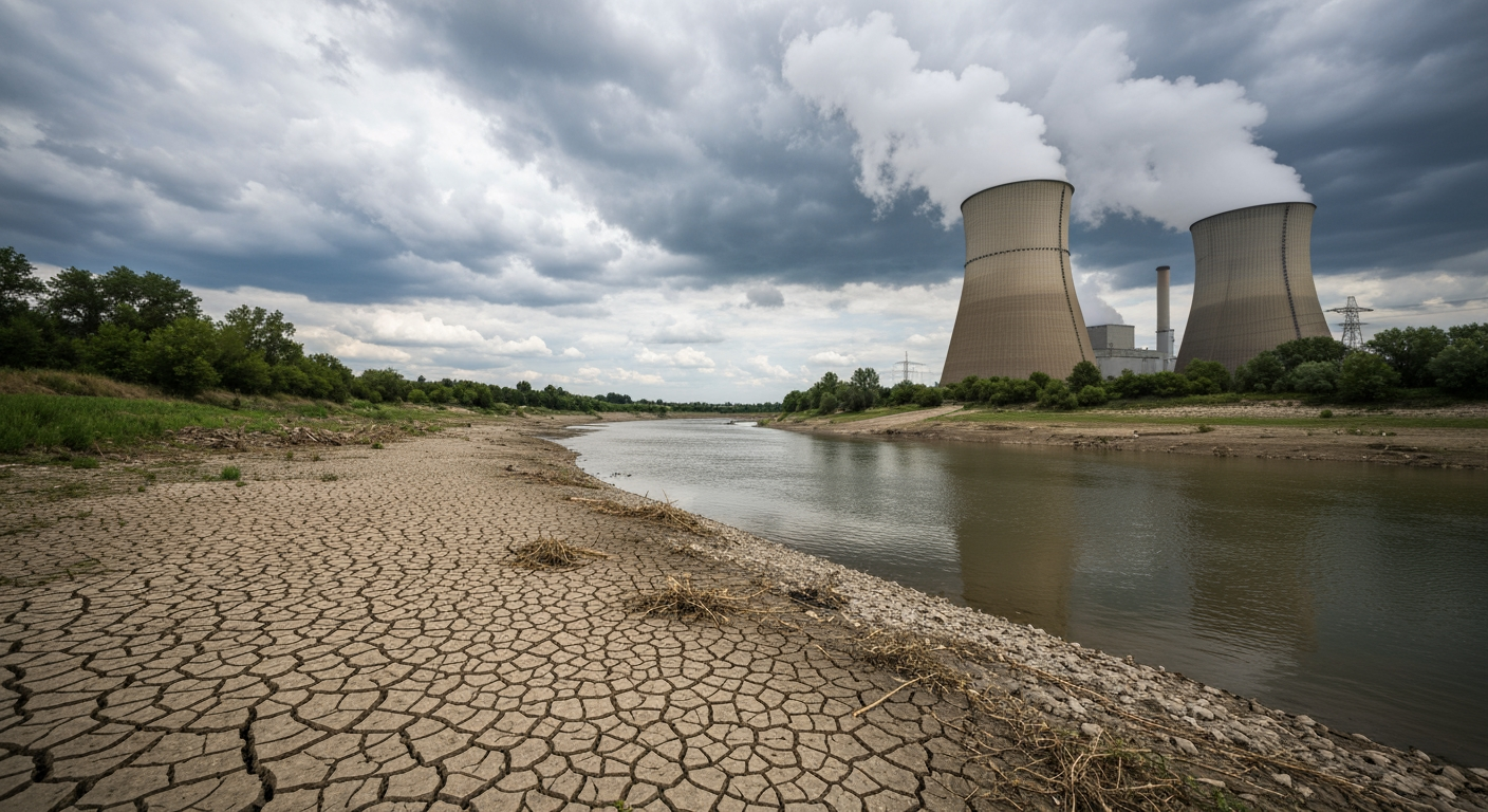 Danube's Dry Grip Threatens Europe's Nuclear Lifeline